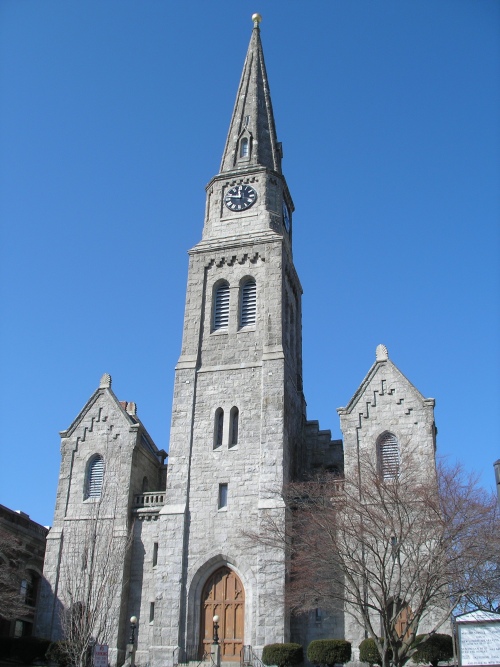 First Congregational Church, New London (1850) - Historic Buildings Of ...