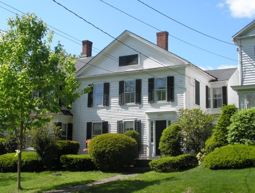 The Trowbridge-Thoms House (1830) – Historic Buildings of Connecticut