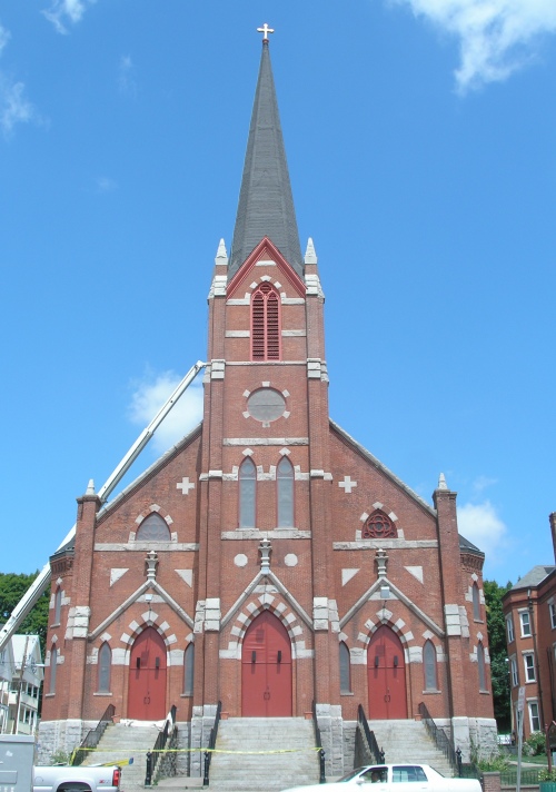 Historic Buildings of Connecticut » Blog Archive » Sacred Heart Church ...