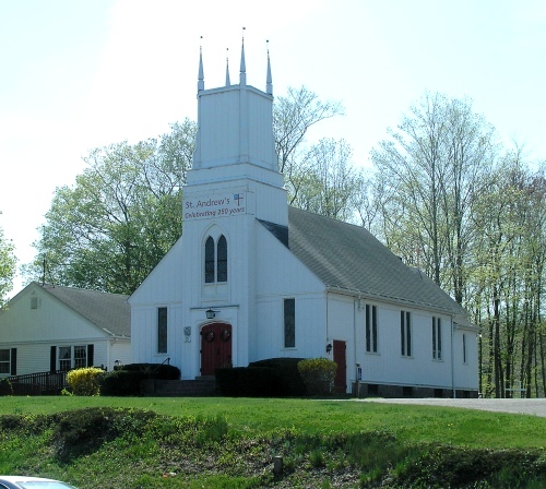 St Andrews Episcopal Church Northford 1940 Historic Buildings Of