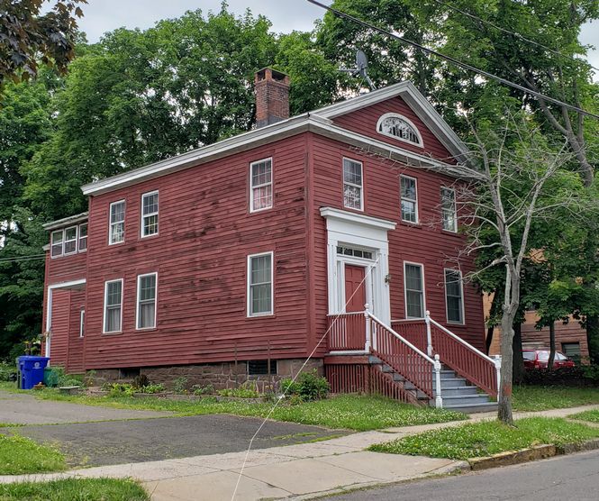 George E. Barrows House (1838) – Historic Buildings of Connecticut